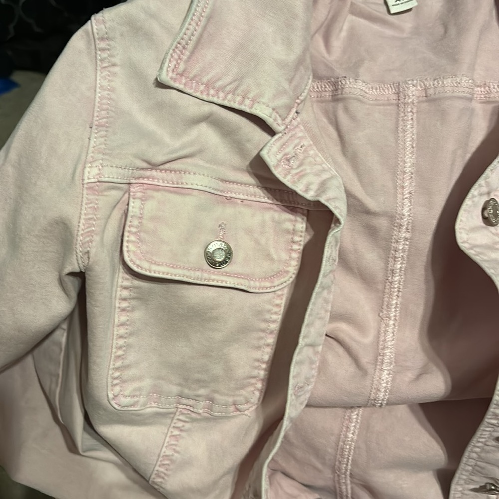Pink Denim Jacket - Picture 3 of 4